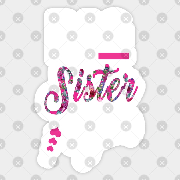 Big Sister Again Older Daughter Sibling Sticker by Happy Shirt